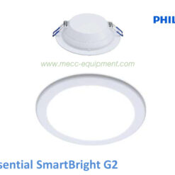 Philips Recessed Led Downlight Round(4W) โคมดาวน์ไลท์ฝังฝ้า ฟิลิปส์