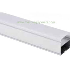 MECC Aluminium Profile 624 Black /1M (รางอลูมิเนียมไฟเส้น สำหรับใส่หลอดริบบิ้นแข็ง รุ่น 624 (สีดำ) /1 เมตร)