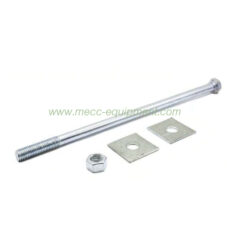 MECC HOT-DIP GALVANIZED MACHINE BOLT 11" (สกรูน็อตอาบสังกะสี ขนาด ยาว 11 นิ้ว)