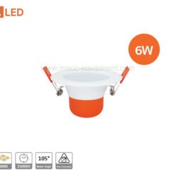 Fsl Led Recessed Downlight 2.5" (Frosted) 6500K /6W (เอฟเอสแอล โคมไฟแอลอีดีฝังฝ้า รุ่น หน้าขุ่น ขนาด 2.5 นิ้ว (แสงขาว)  /6 วัตต์ )