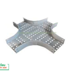 MECC HORIZONTAL CROSS - SMOOTH SIDE (Standard Color2.0) 1000x1800 mm. (สี่ทางเคเบิ้ลเทรย์ข้างเรียบ (พ่นสีมาตรฐาน2.0) ขนาดกว้าง 1000x1800 มม.)