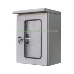 MECC WALL MOUNTING CABINETS (Waterproof with roof) No.7 (ตู้ไซด์กันน้ำมีหลังคาฝา 2 ชั้น (ฝานอกกระจก) เบอร์ 7)