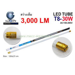 MECC IWACHI LED TUBE T8 IWC-LED-T8-30W-360-WH-3000LM (อิวาชิ หลอดนีออน รุ่น T8 ขั้วสีทอง/ 30 วัตต์)