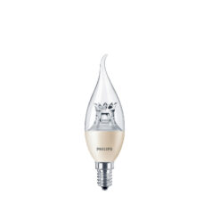 PHILIPS MyCare Master LED Candle 6W E14 BA38 2200-2700K *DIMMABLE* (ฟิลิปส์ หลอดไฟMaster ชนิดหลอดเทียนใส 6W ขั้วE14 ทรงBA38 แสงวอร์ม รุ่น MyCare *ปรับหรี่ได้*)