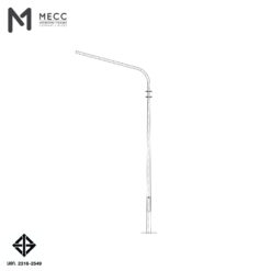 เสาไฟกิ่งเดี่ยว 5 เมตร ( Single-Bracket Lighting Pole 5 meters )