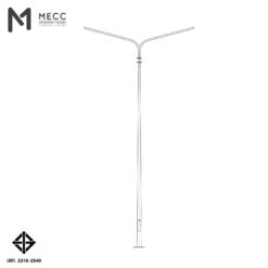 เสาไฟกิ่งคู่ 8 เมตร ( Double-Bracket Lighting Pole 8 meters)