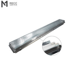 Weather Proof Stainless Steel (With Reflector) 2x36W 1200mm. (โคมกันน้ำกันฝุ่น ตัวถังแสตนเลส ฝาครอบโพลีคาร์บอนเนต พร้อมแผ่นสะท้อนแสงอลูมิเนียม รุ่น 2x36W ยาว 1200มม.)