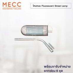 โคมไฟถนนสำหรับหลอดฟลูออเรสเซนต์ และ ขั้ว E27