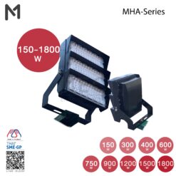 โคมฟลัดไลท์ MHA-Series Floodlight LED 150-1800W (โคมฟลัดไลท์แอลอีดี 150-1800 วัตต์)
