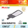 โคมถนน Streetlight LED 30W 5700K 4,500lm รุ่น ST18 แสงขาว